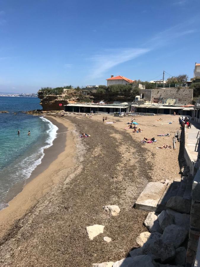 Le Cabanon Bleu Sur La Plage Марсель Экстерьер фото